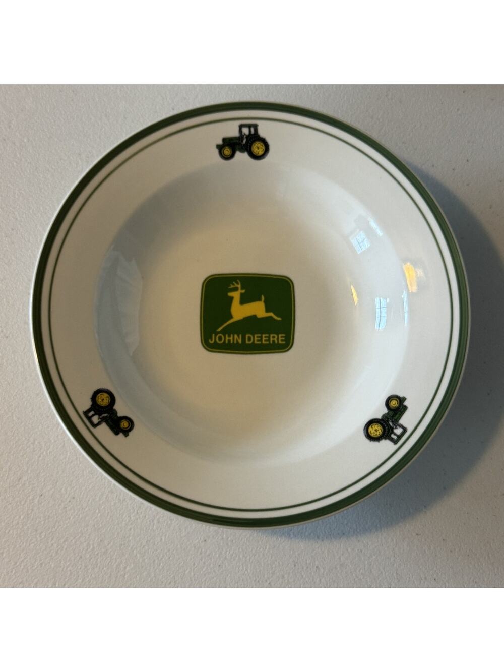 John Deere Tractor Bowls Set of 2 Display Only